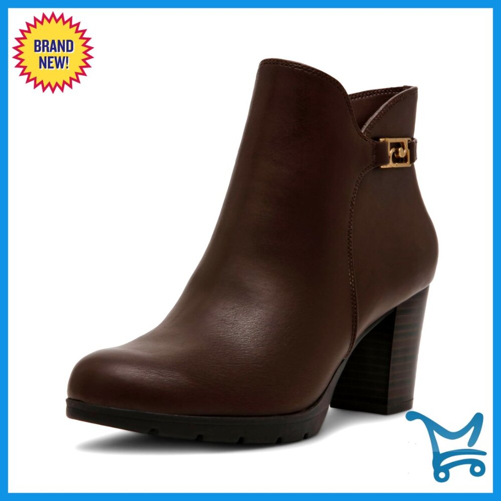 Ankle Boots With Block Heel, Iflex Comfort Technology, Versatile Wear